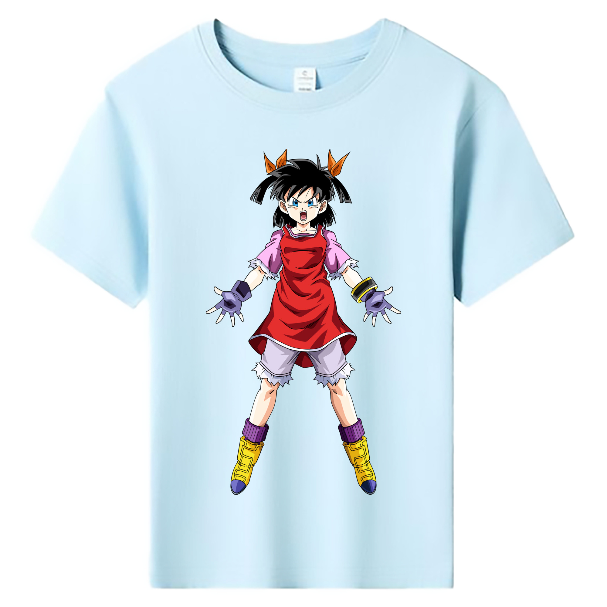 （画像用） ドラゴンボール パン DRAGON BALL Pan 綿100％キッズTシャツ（フロントプリント）